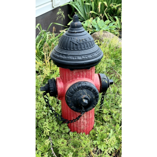 Louisville Home Pickup - SUPERB  Antique "A. P. Smith  Orange, NJ" Cast Iron Fire Hydrant - 200Lbs