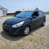 Image 12 : Black 2015 Hyundai Accent GS 4D FWD Hatchback With 206,333 Miles ~ 1.6L I-4 DI DOHC CVVT ~ 