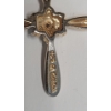 Image 3 : Sterling Silver Cross 19" Necklace With Diamonds & Sterling Silver Rings - Total Weight: 10.4g