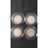 Image 10 : Assorted Years/Mint Marks Barber 90% Silver Half Dollars In Coin Capsules - Face Value: $2.00