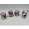 Image 8 : Coca-Cola Hanging Sign (116.5") - Various Beer Steins & Mugs - Steins Book - Budweiser Mugs 