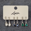Image 1 : THREE, NEW WITH PACKAGING Sets of Lovisa Earrings Featuring Different Colored Stones