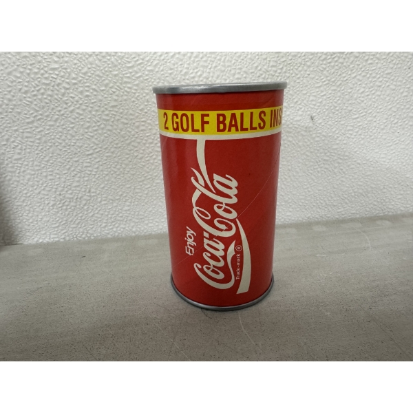 Rare 1992 Coca-Cola Promotional Collectible SEALED Golf Balls - Mint Condition