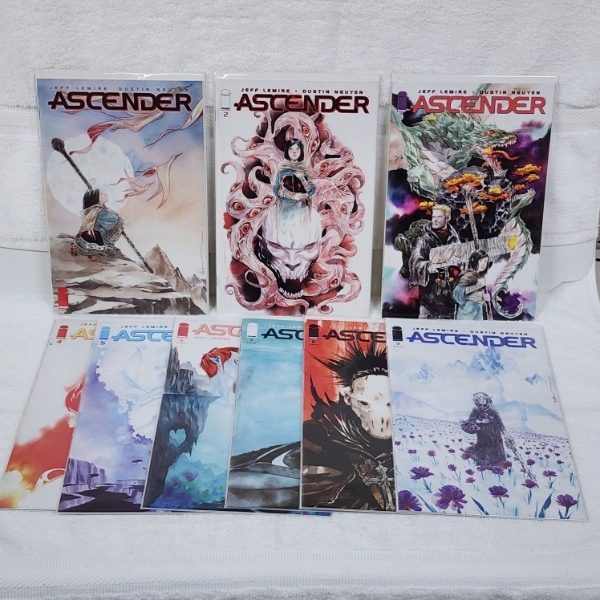 Issues 1-9 of Image Comics Ascender Comic Books ~ All in Great Condition! 