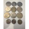 Image 2 : 9 Eisenhower & 3 Susan B. Anthony $1.00 Coins - Excellent Condition - $12 Face Value Total