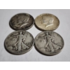 Image 2 : $2.00 Face Value in Walking Liberty & Kennedy 90% Silver Half Dollars