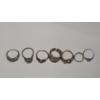 Image 5 : Assorted Sterling Silver Rings - Total Weight: 28.0g