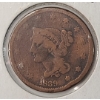 Image 1 : United States 1839 "Silly Head" Braided Hair Large Cent