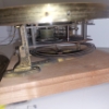 Image 3 : Parts Only - Large Vienna Pendulum Movement Weight & Pendulum  