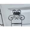 Image 4 : Three Hanging Metal Decor Items: Coat Rack, Plate Holders