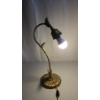 Image 4 : Vintage Brass Gooseneck Table Lamp
