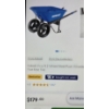 Image 13 : Like New! Kobalt 2 Wheel 7 Cubic Foot Steel Push Wheelbarrow With Scrap Wood & Small Shovel As Shown