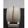 Image 1 : 14K Gold Twist Chain 8" Bracelet Total Weight" 6.9g