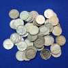 Image 1 : Lot of 50 Assorted Years 90% SILVER U.S. Dimes FV: $5.00