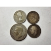 Image 4 : Four Assorted Silver World Coins Featuring Three Canadian & One Great Britain Coin! ASW FOUND BELOW!