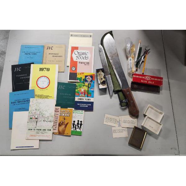 Vintage Books, Knives, More - See photos! 