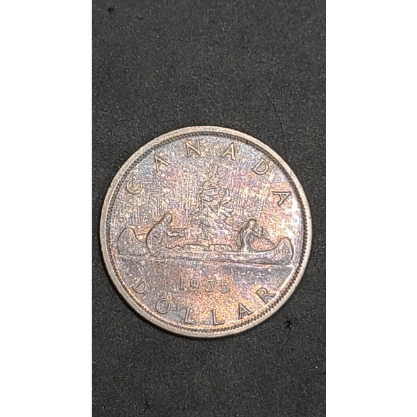 1965 Canadian 80% Silver "Voyageur" Dollar 