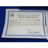 Image 2 : National Collector's Mint 2001 Silver Buffalo Proof Set: Including (1) 1 Ounce .999 Fine Silver Roud