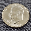 Image 2 : United States 1973-S Eisenhower Dollar 40% Silver Coin ~ ASW: 0.3162 oz ~ San Francisco Mint