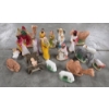 Image 1 : Unique Unmarked Vintage Nativity/Holy Family Figurines Made Of Ceramic 