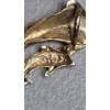 Image 3 : 14K Gold Leaping Dolphin Family Pendant - Weight: 0.8g