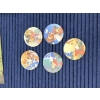 Image 2 : Mickey Mouse Tales Book - 2 Postcards - 1 Alice in Wonderland - Country Bear Jamboree -4 Disney Pogs
