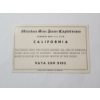 Image 2 : Vintage Mission San Juan Capistrano California Admission Ticket Stub