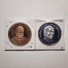 Image 1 : Andrew Carnegie & Jimmy Carter Collectible Coins ~ Gallery of Great Americans & Inauguration Coin