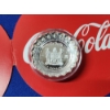 Image 5 : Coca-Cola 2018 Fiji Collectors Club Proof Silver Bottle Cap 6.0 Gram .999 Fine Silver 