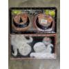 Image 2 : Brand New! Two Festive 15''x8.5" Glass Food Safe Halloween Serving Trays -No Shipping Available 
