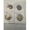 Image 1 : Lot of 4 Beautiful United States Silver Washington Quarters - $1.00 Face Value