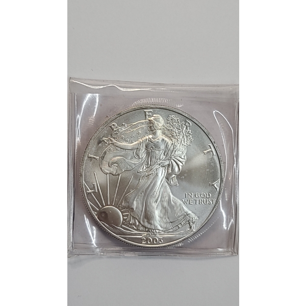 United States 2003 1 Troy Ounce .999 Fine Silver American Eagle