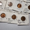 Image 10 : Lot of 29 Assorted Lincoln Wheat Cents - 1950's - Various Conditions & Errors - Face Value: $0.29