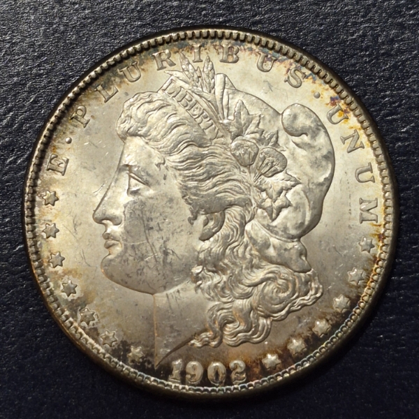 1902 O  Morgan 90 % Silver Dollar - See Pictures For Grade  