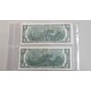 Image 8 : (3) 1976 $2 First Day Of Issue $2 Bank Notes & (1) Series 1928 E Red Seal $2 Bank Note - FV $8.00