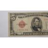 Image 2 : United States Series 1928 F $5 Red Seal Bank Note With Clark And Snyder Signatures - Face Value: $5