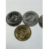 Image 4 : Susan B. Anthony 1979 One-Dollar coins (4 total) &  Sacagawea 2001 P Dollar Coin (1) - FV $5.00 