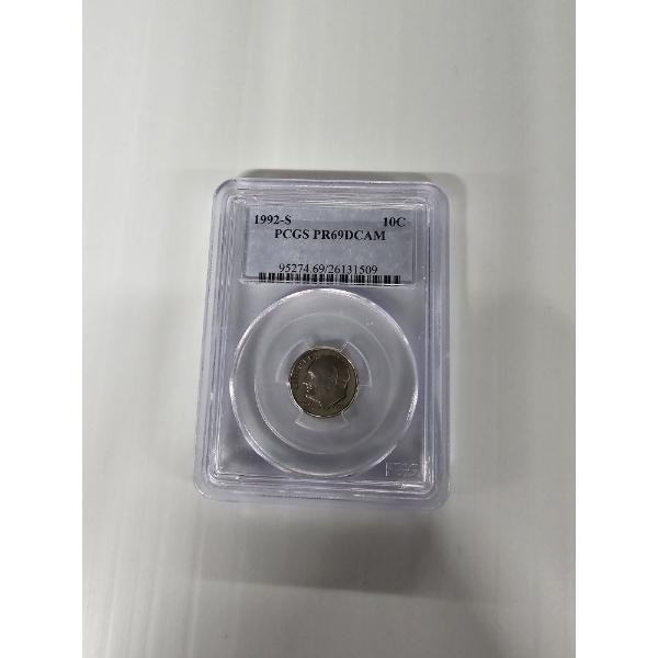 1992 - S Silver Proof Roosevelt Dime