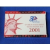 Image 1 : 2001 United States Mint Silver Proof Set Including 50 State Quarters