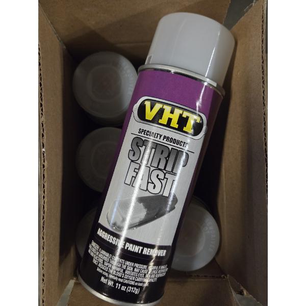 Six New Cans Of VHT Strip Fast- Aggressive Paint Remover