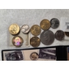 Image 2 : The Way They Were Coin Collection Display With $14 In Asstd. Dollar Coins Inc. Interesting Colorized