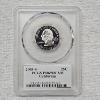 Image 1 : 2002-S Ohio State Quarter 90% Silver Proof Coin PCGS Graded PR69DCAM
