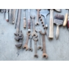 Image 5 : Lot of Assorted Vintage Tools: Wrenches, Saw, Axes, Chisels, and More!