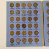 Image 2 : 4 Vintage Whitman Lincoln Head Cent Folders Partially Filled with Steel and Wheat Pennies FV $2.10