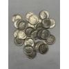 Image 1 : Lot of 30 90% Silver, Assorted Year, Roosevelt Dimes FV $3.00