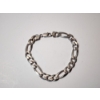 Image 4 : Sterling Silver Chain Bracelet - 9in - Total Weight 26.1g