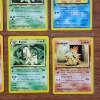 Image 2 : Six Assorted Vintage 1st Edition Pokemon Trading Cards 