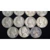 Image 4 : (23) 1945 Jefferson Wartime 35% Silver Nickels - Face Value: $1.15