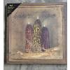 Image 1 : Brand New!  14'' Flickering Battery Operated Wall Canvas With Timer 