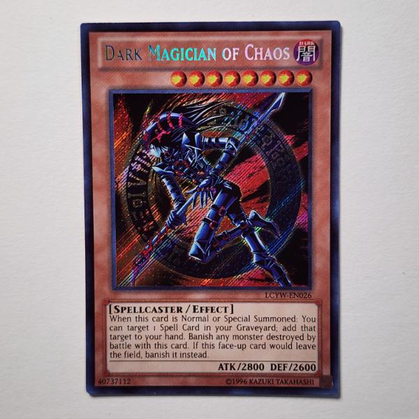 Dark Magician of Chaos LCYW-EN026 Holo Rare Yu-Gi-Oh Trading Card